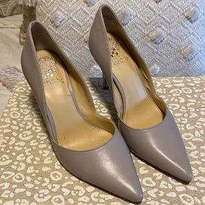 Vince Camuto grey heels. Size 6.5. Perfect for work!